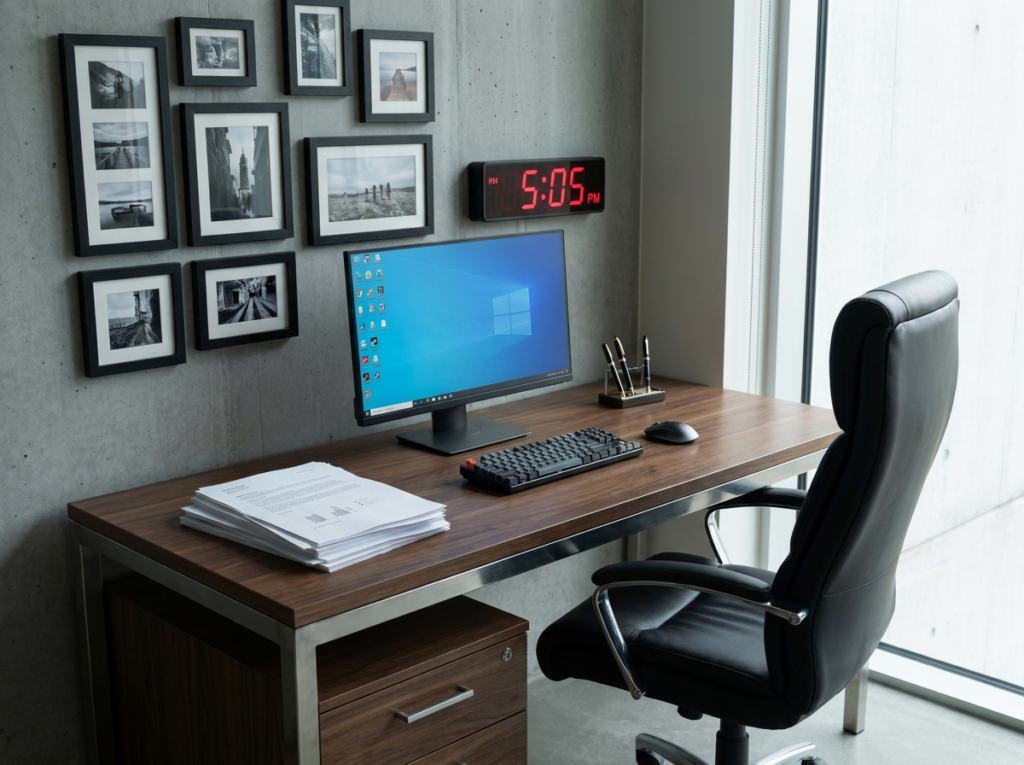 Setting A Good Example By Going Home On Time